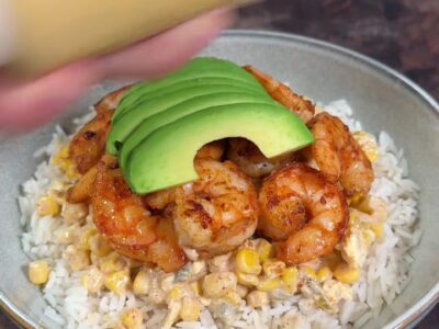 Loaded Shrimp Street Corn Protein Bowl